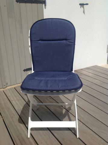 Coussins KETTLER pour chaises de jardin, neufs avec étiquette