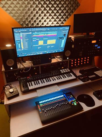 Studio d’ enregistrement professionnel