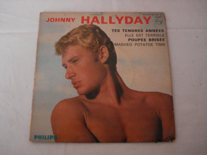 45T de johnny hallyday