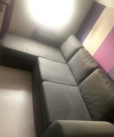 Canapé 3 places convertible et réversible 