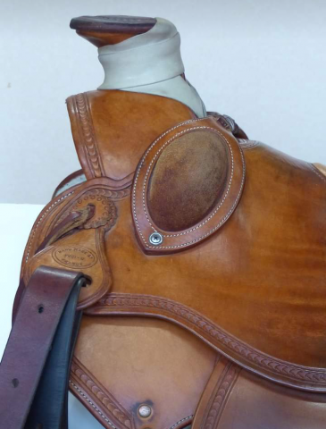 Selle de reining Jeff Smith.