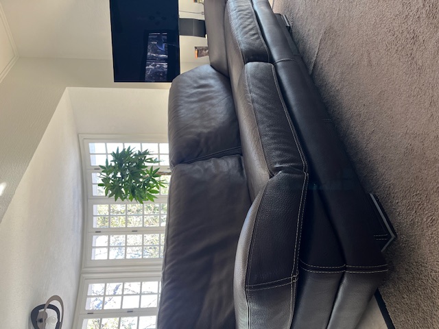 Canapés cuir buffle