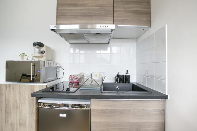 Studio meublé de 14 m² dans le quartier très prisé