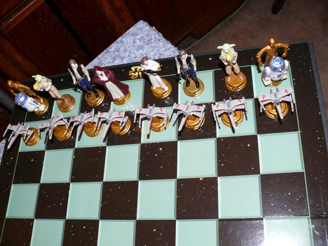 Jeu d'échecs star wars