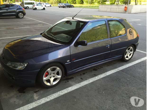 Peugeot 306 s16 bv6 167cv bleue pharaon