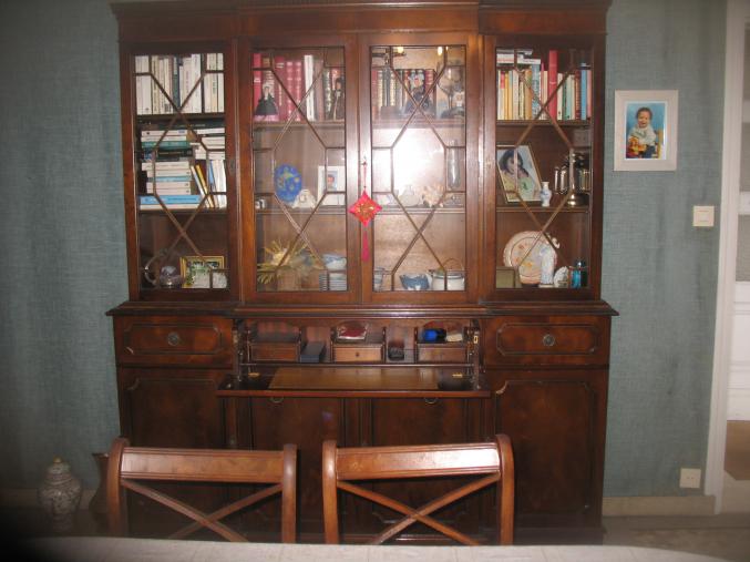 A SAISIR MEUBLES ANGLAIS ACAJOU