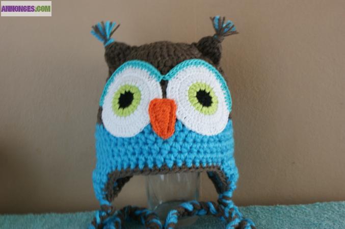 Bonnet au crochet