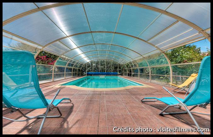 Maison 5 chambres 200 m2, terrain 2800 m2 avec piscine chauffée