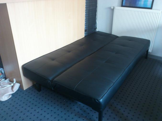 Banquette noire (105*190 cm)