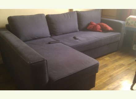 CANAPE D'ANGLE CONVERTIBLE AVEC RANGEMENT