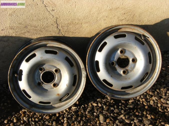 2 Roues pneus neige 155/80R13