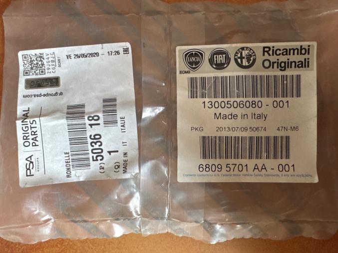 Rondelle d’amortisseur PSA