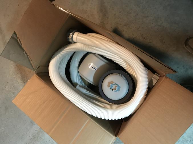 Filtration à cartouche INTEX modèle KRYSTAL CLEAR 636 T.