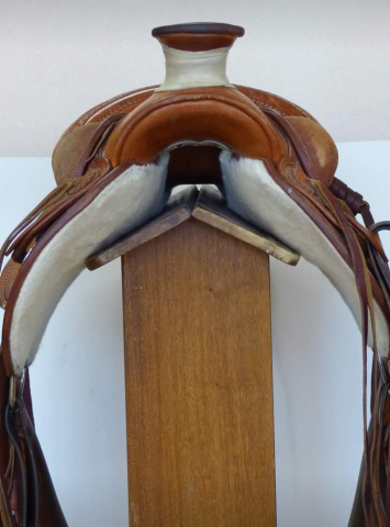 Selle de reining Jeff Smith.