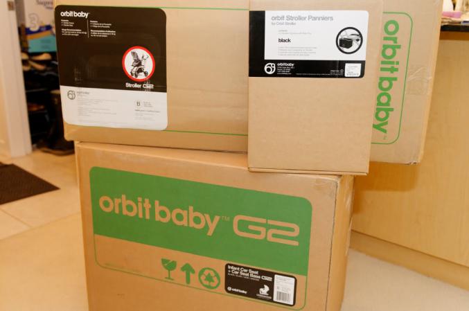OrbitBaby - Système de Voyage Poussette G2 avec berceau