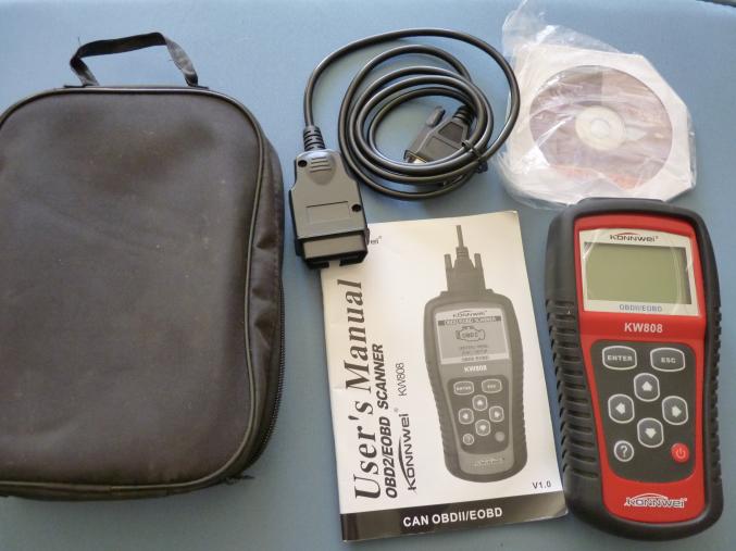 KONNWEI KW808 EOBD OBD2 Outil de diagnostic pour véhicules de voiture