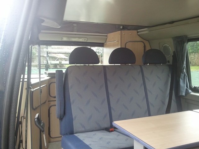 Camping-car Ford transit nugget westfalia 2.5l td 5 places