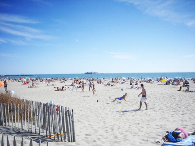 Cap d'Agde:Marina clim.s/île,plage pr. parking, wifi, vue port