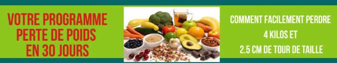 Vous aussi, perdez du poids en 30 jours !!