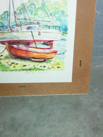 Jolie peinture peinte main