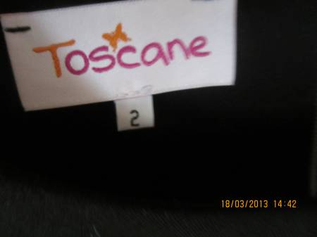 Tunique Toscane bi-matière