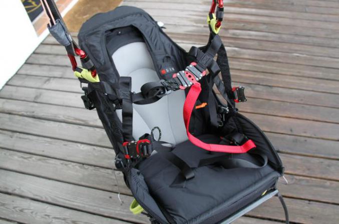 Parapente complète brillant 4e 22FR A + VERSO S 54-66 kg 