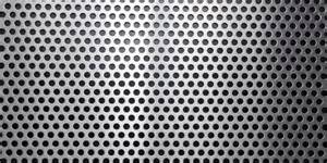 Plaque acier perforé