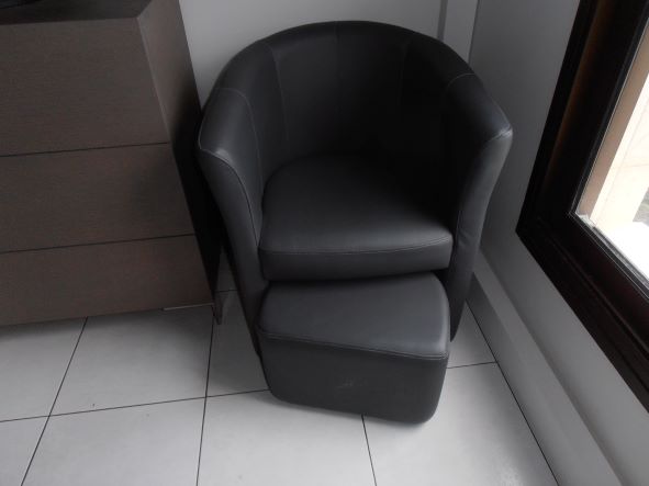 Fauteuil en cuir
