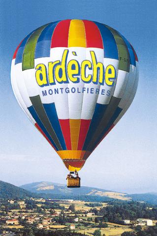 Vol en montgolfière Ardèche