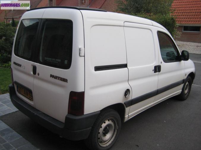 Peugeot Partner blanc