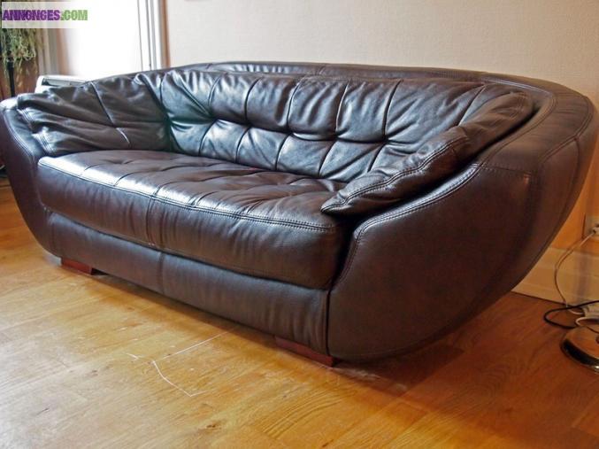 Canapé Cuir  Buffle, de rêve