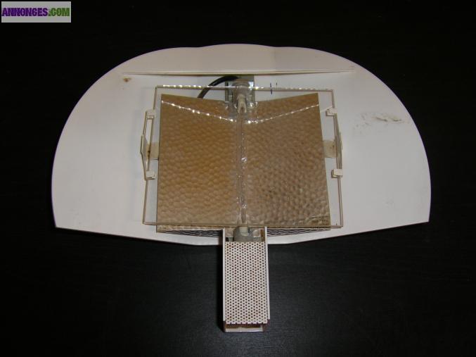 Appliques murales blanc halogene