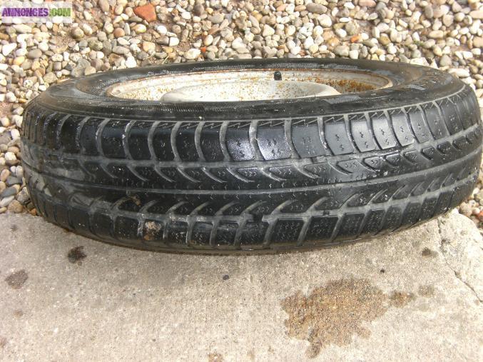 2 Roues pneus neige 155/80R13