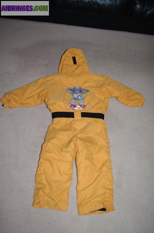 COMBINAISON DE SKI ENFANT, FILLE 3 ans