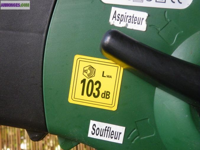 ASPIRATEUR/SOUFFLEUR/BROYEUR DE FEUILLES