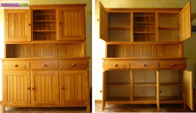 Vaisselier en pin naturel