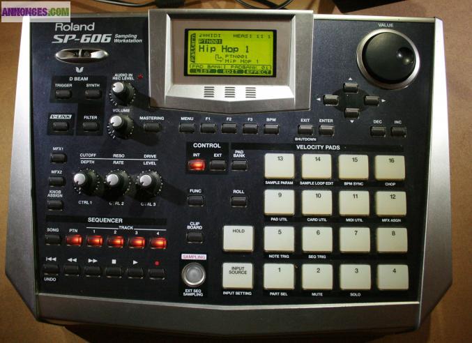 SAMPLER ROLAND SP 606