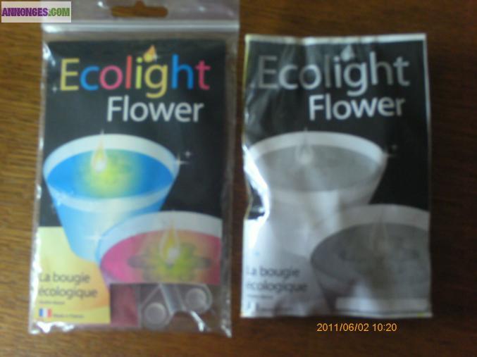 Bougies écologiques écolight