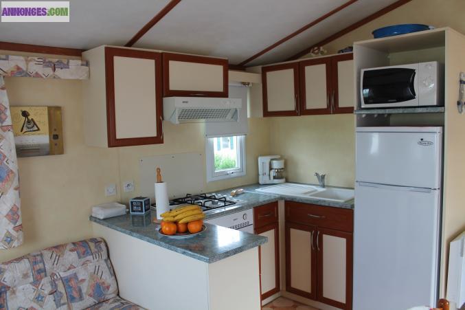 Loue Mobilhome pour 6 personnes à Guérande 44350.