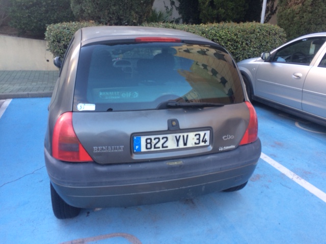 Renault Clio a saisir