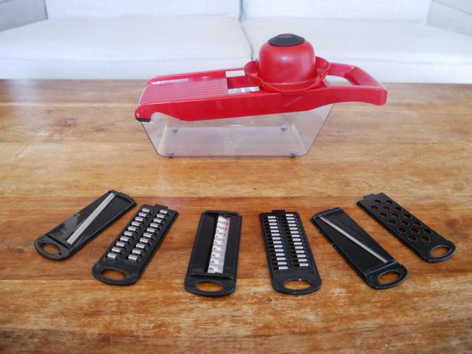 Mandoline coupe légumes 6 lames