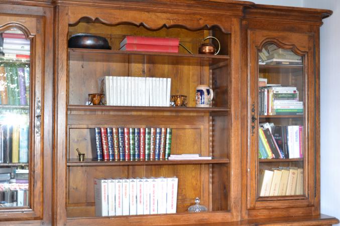 Bibliotheque chêne massif