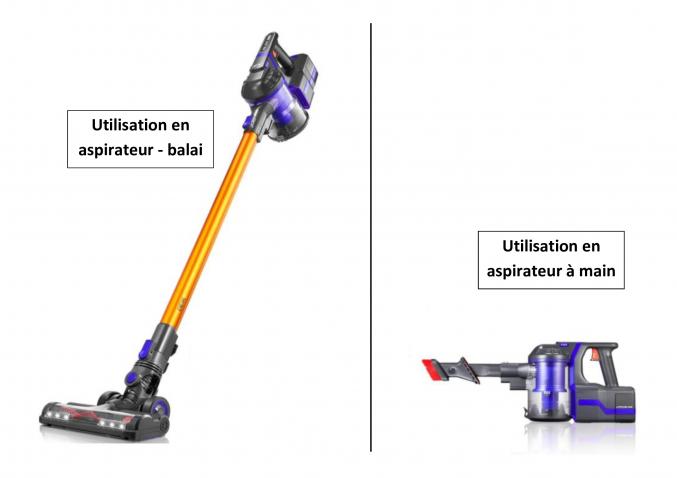 ASPIRATEUR SANS FIL