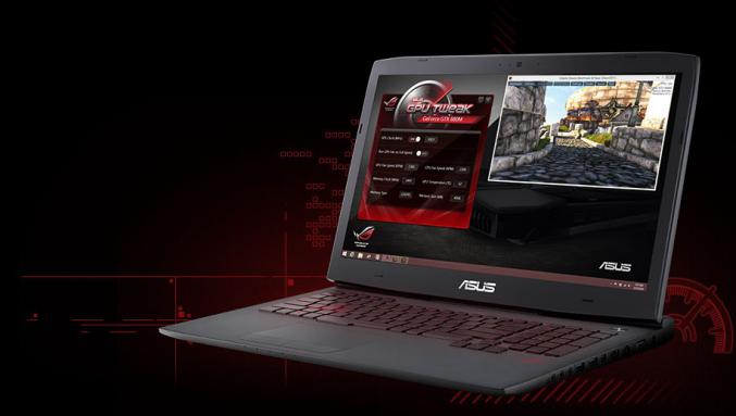 ASUS ROG  PC PORTABLE GAMER  g551jm-cn102h