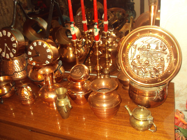 Objets en cuivre