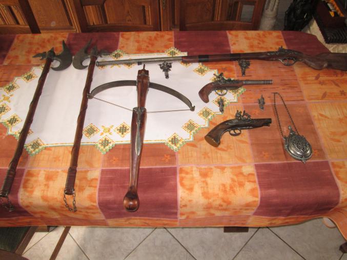 Arme de decoration 60e