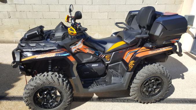 Quad CAN AM Outlander 650 MAX EFI DPS T3 ABS