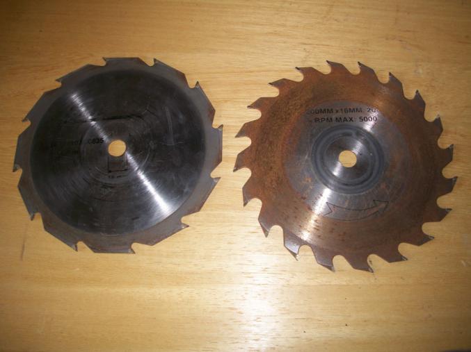 Lames scie circulaire dents carbure