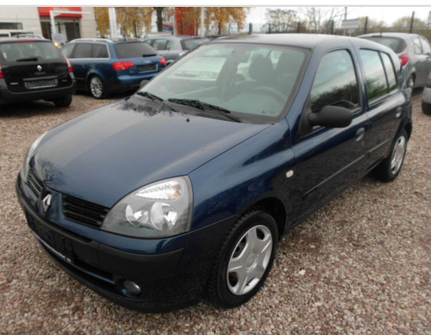 Clio II, 5 portes, clim ,VE, DA