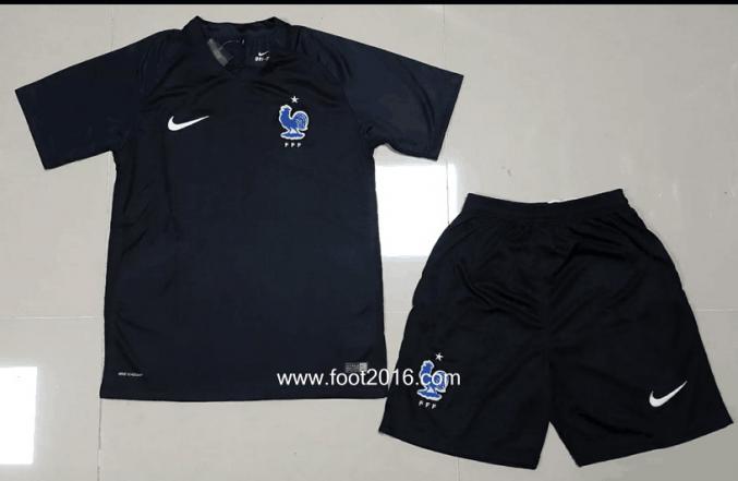 Maillot troisième de France 2017 enfants